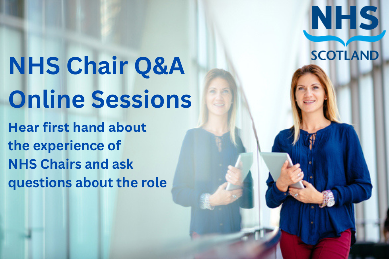 NHS Chair Q&A drop in sessions available in October and November 2025